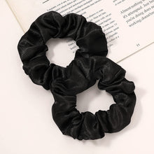 将图片加载到图库查看器，Scrunchies Hair Ties Satin Silk - Hair Bands Scrunchy for Thick Curl Hair No Crease Hair Accessories for Women Soft Hair Tie Ponytail Holder No Hurt Your Hair - Ivyu Beauty
