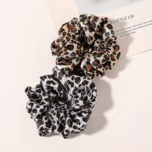 将图片加载到图库查看器，Scrunchies Hair Ties Silk Satin Scrunchy - Hair Elastics Bands Ponytail Holder Pack of Neutral Scrubchy Hair Accessories Women Girls - Ivyu Beauty
