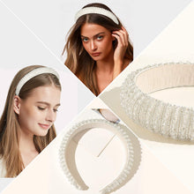Load image into Gallery viewer, Ivyu Rhinestone Headbands for Women Girls - Jeweled Head Bands Glitter White - Ivyu Beauty
