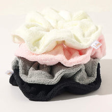 Load image into Gallery viewer, Ivyu Microfiber Hair Drying Scrunchies Towel Fiber - Buns Large Big Jumbo Scrunchie for Curl Hair for Shower Wet Anti Frizz Hair Products Absorbent Fast Terry Cloth Sleep Scrunchy Gift for Women Girls - Ivyu Beauty
