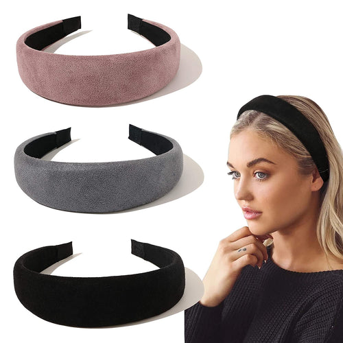 Ivyu Headbands for Women Head Bands - Fashion Womens Headband Diademas Para Mujer De Moda Hair Accessories Hairbands for Girls No Slip Cute Black Pink Gray Headband Gift for Women - Ivyu Beauty