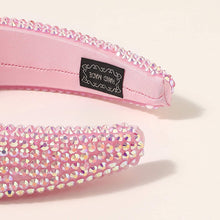Load image into Gallery viewer, Ivyu Headbands for Women Girls Head Bands - Diademas Para Mujer De Moda Rhinestone Pink - Ivyu Beauty
