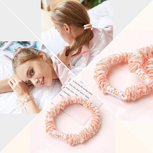 Load image into Gallery viewer, Ivyu Scrunchies Silk Satin Hair Ties Pink - Ivyu Beauty
