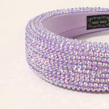 Load image into Gallery viewer, Ivyu Headbands for Women Girls Head Bands - Diademas Para Mujer De Moda Rhinestone Purple - Ivyu Beauty
